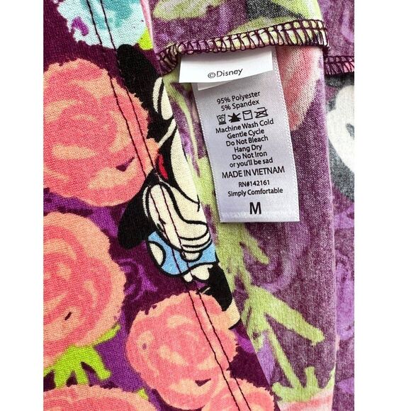 NWT M Disney Mickey Mouse Minnie Mouse Tunic Top, LuLaRoe Irma - high low cut - Picture 3 of 4